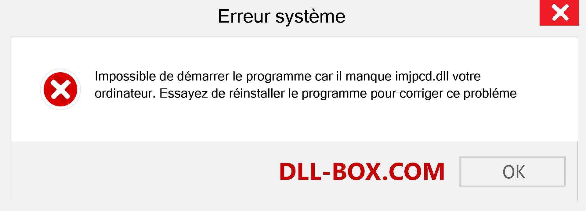 Le fichier imjpcd.dll est manquant ?. Télécharger pour Windows 7, 8, 10 - Correction de l'erreur manquante imjpcd dll sur Windows, photos, images